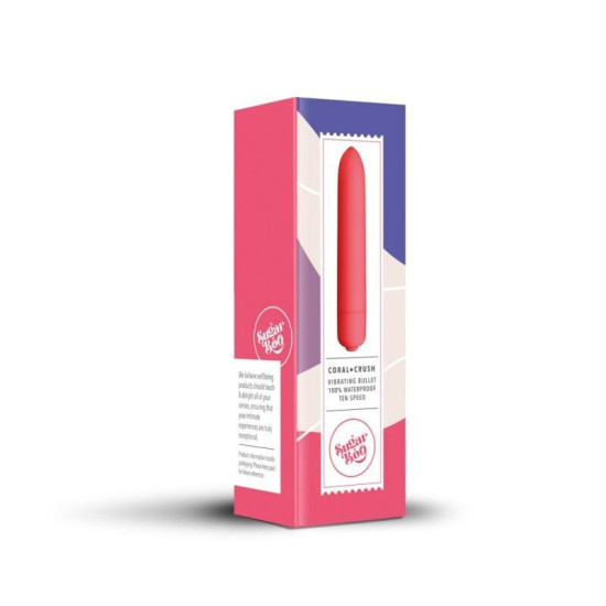 Вібропуля з 10 рівнями інтенсивності SugarBoo Coral Crush