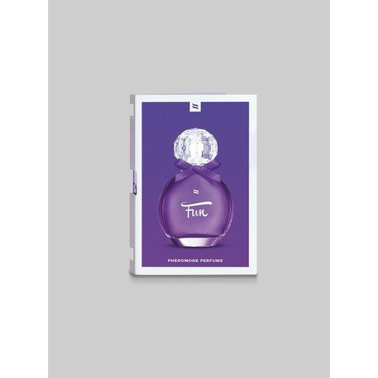 Пробник парфумів з феромонами (дамаська троянда, апельсин і ваніль) Obsessive Perfume Fun, 1 ml