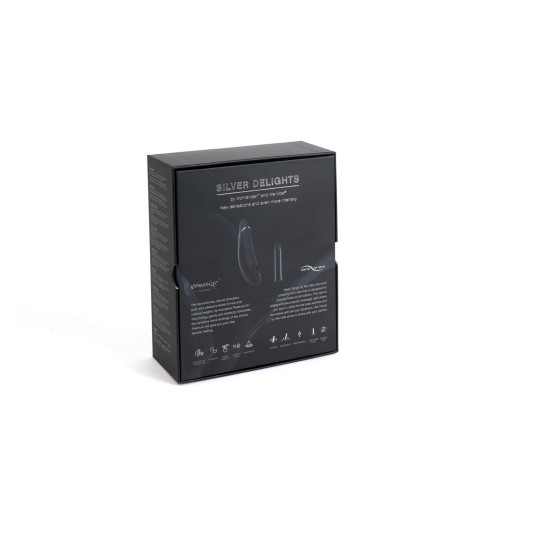 Премиальный подарочный набор (Womanizer Premium и We-Vibe Tango) Silver Delights Collection