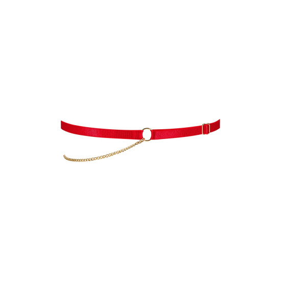 Гартер, красный Obsessive Ingridia Garter Red, O/S