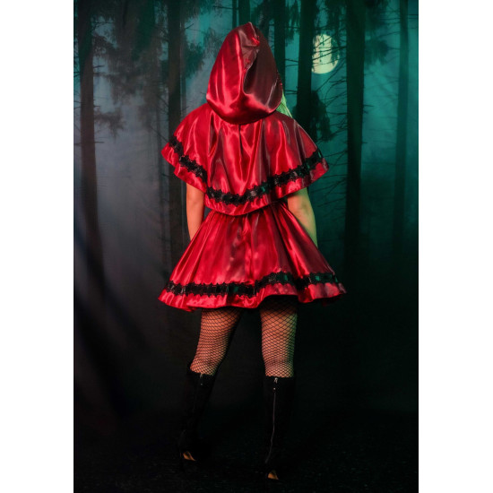 Эротический костюм Красной Шапочки (платье и накидка) Leg Avenue Gothic Red Riding Hood, XL