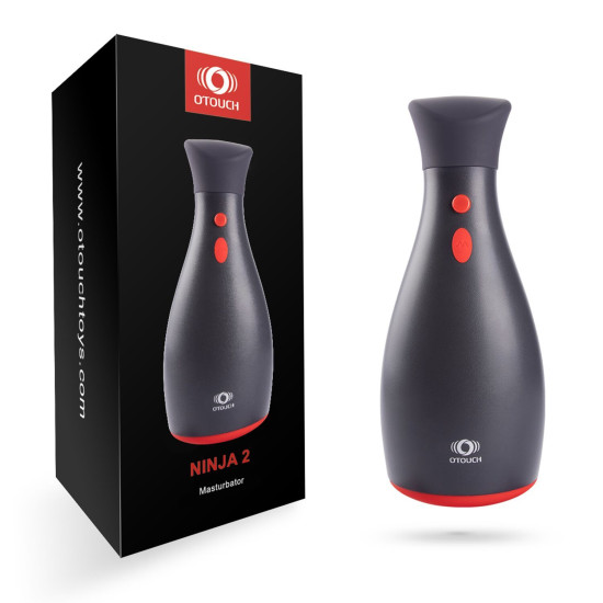Мастурбатор із 7 режимами вібрації та ефектом стиснення Otouch Ninja 2