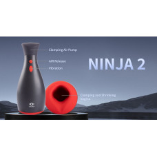 Мастурбатор із 7 режимами вібрації та ефектом стиснення Otouch Ninja 2
