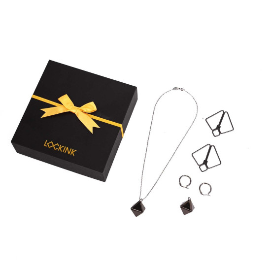 Зажимы для сосков с тяжелой подвеской, серые Lockink Nipple Clamps with Heavy Pendant Grey