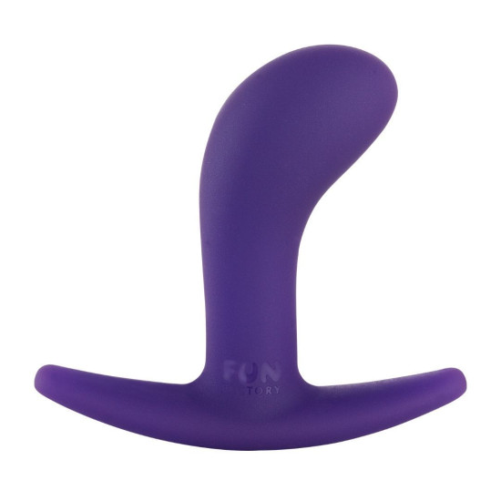 Анальна пробка з тонким обмежувачем, діаметр 2,8 см, фіолетова Fun Factory Bootie Purple, S