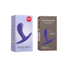 Анальна пробка з тонким обмежувачем, діаметр 2,8 см, фіолетова Fun Factory Bootie Purple, S