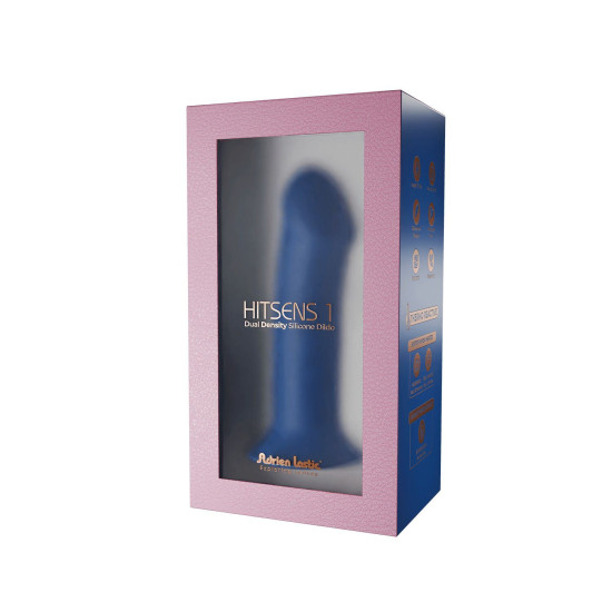 Фалоімітатор, довжина 7 inch, блакитний Adrien Lastic Hitsens 1 Blue