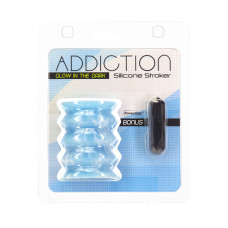 Мастурбатор, светящийся в темноте Addiction Silicone Reversible Stroker