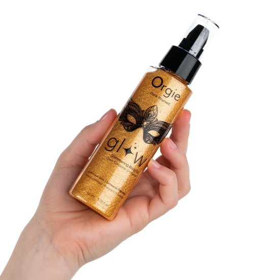 Увлажняющее масло-шиммер для тела с чувственным ароматом Orgie Glow Shimmering Body Oil, 110 ml
