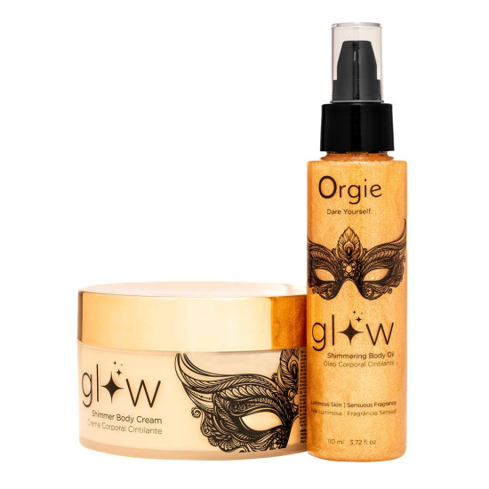 Увлажняющее масло-шиммер для тела с чувственным ароматом Orgie Glow Shimmering Body Oil, 110 ml