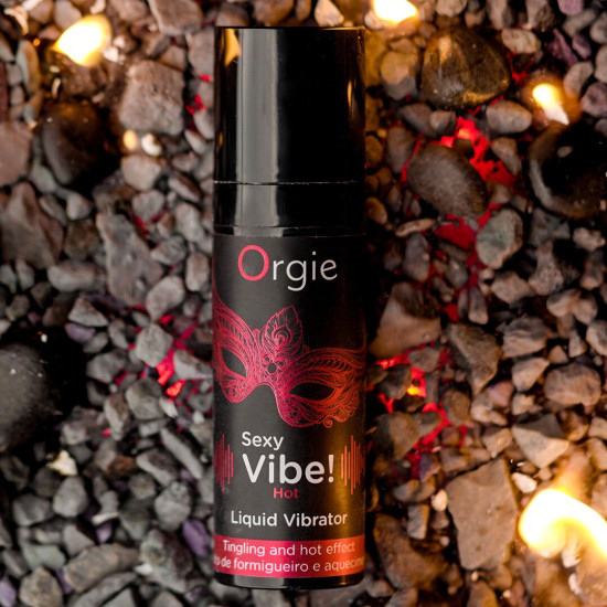 Жидкий вибратор с разогревающим эффектом Orgie Sexy Vibe! Hot, 15 ml