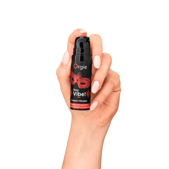Жидкий вибратор с разогревающим эффектом Orgie Sexy Vibe! Hot, 15 ml