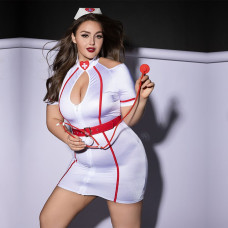 Еротичний костюм медсестри JSY P61115, Plus Size