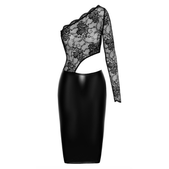 Сукня асиметрична, чорна Noir Handmade F339 Assymetrical Dress, L
