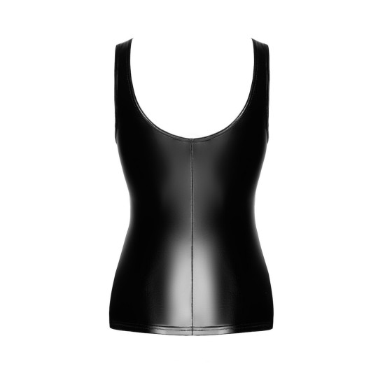 Топ, чорний Noir Handmade F346 Powerwetlook Top, 3XL