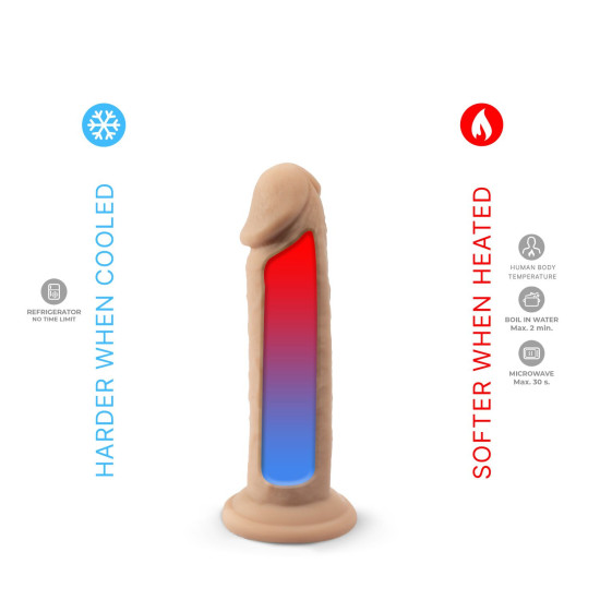 Реалистичный фаллоимитатор, длина 15,2 см SilexD Robby Real Skin Flesh (MODEL 2 size 6in)