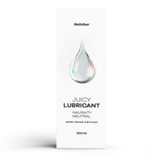 Лубрикант на водній основі Satisfyer Juicy Lubricant Naughty Neutral, 300 ml