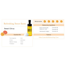 Піна для інтимного догляду з ароматом солодких цитрусів Iroha Intimate Wash Foam Type Sweet Citrus, 150 ml