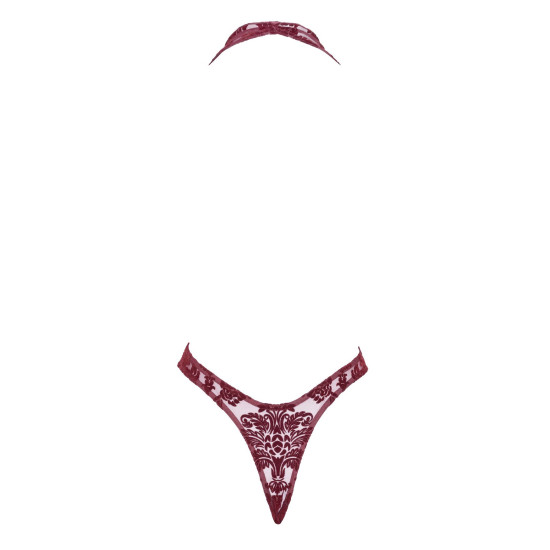 Каскадне боді Noir Handmade F386 Kink Royal cascade bodysuit, L