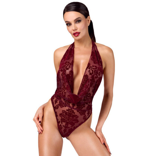 Каскадне боді Noir Handmade F386 Kink Royal cascade bodysuit, L