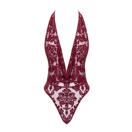 Каскадне боді Noir Handmade F386 Kink Royal cascade bodysuit, L