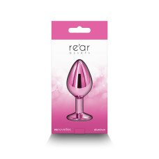 Анальная пробка, розовая NS Novelties Rear Assets - Pink, M