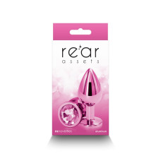 Анальная пробка, розовая NS Novelties Rear Assets - Pink, M