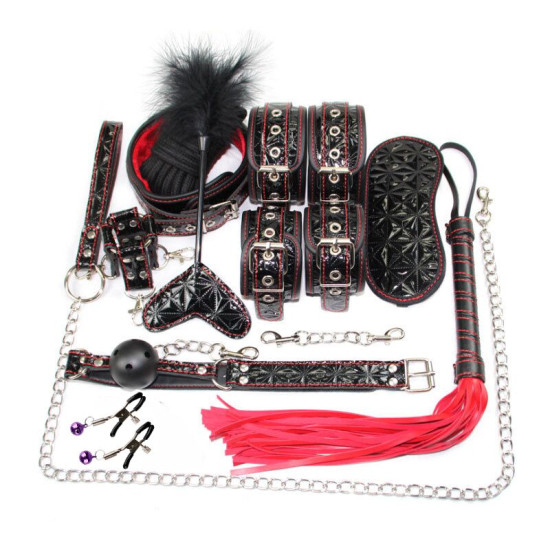 Набір для BDSM, чорний JSY KB80019
