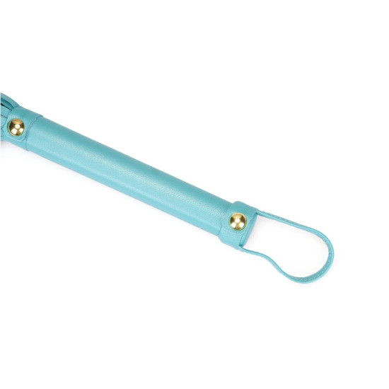 Флоггер Liebe Seele Blue Lamb leather Flogger with Velvet Lining