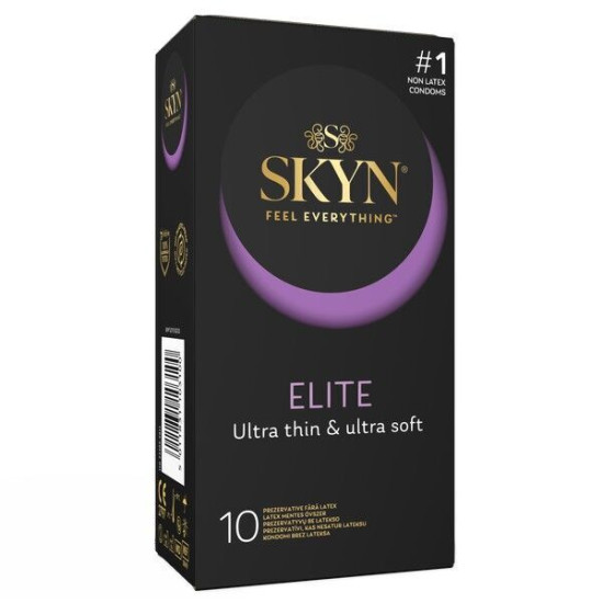 Безлатексні преміум-презервативи, 10 шт SKYN Elite (м'ята упаковка!!!)