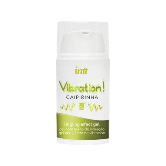 Рідкий вібратор Intt Vibration Caipirinha, 15 ml (пом'ята упаковка)