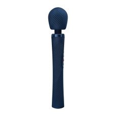 Вібромасажер, синій Fun Factory Vim Vibrating Wand Nightblue (пом'ята упаковка)