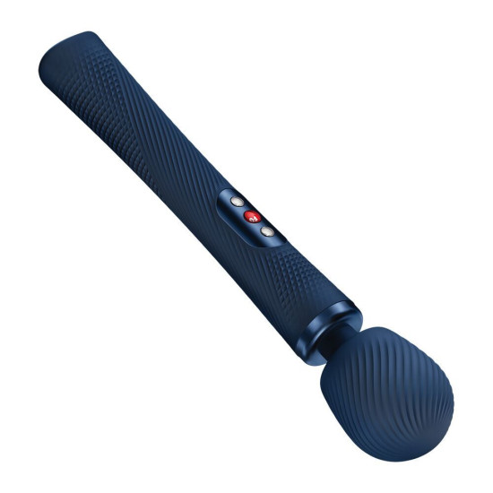 Вибромассажер, синий Fun Factory Vim Vibrating Wand Nightblue (мятая упаковка)