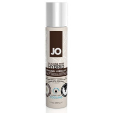 Охлаждающая крем-смазка с кокосовым маслом JO Silicone Free Hybrid COOLING, 30 ml