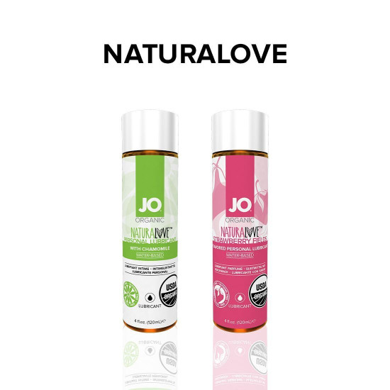 Распродажа!!! Смазка на водной основе JO NATURALOVE - ORGANIC (120 мл) (срок 01.12.2023)