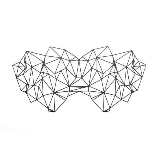 Маска на лицо из винила с клеевым креплением, без завязок Bijoux Indiscrets Kristine Mask