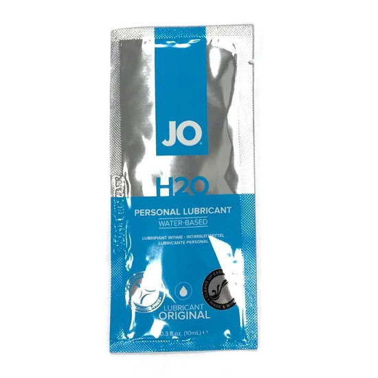 Пробник лубриканта на водной основе с растительным глицерином JO H2O ORIGINAL, 10 ml