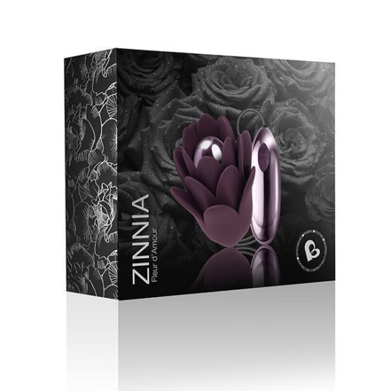 Вибростимулятор в форме цветка с нежными лепестками Rocks Off Zinnia