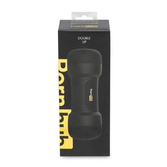 Двосторонній мастурбатор, вагіна і ротик Pornhub Double Up