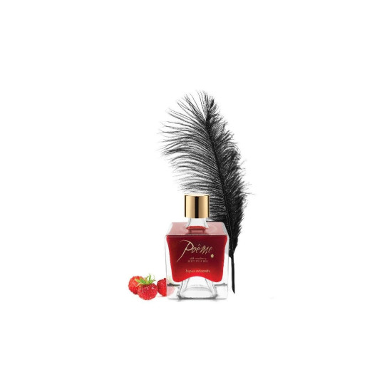 Фарба для тіла зі смаком полуниці Bijoux Indiscrets Poême Wild Strawberry