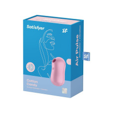 Вакуумний стимулятор, ліловий Satisfyer Cotton Candy Lilac