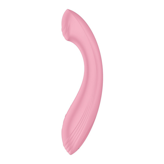 Вибратор для точки G с 10 режимами и 5 уровнями интенсивности, розовый Satisfyer G-Force Pink