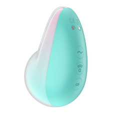 Вакуумный стимулятор с вибрацией, мятно-розовый Satisfyer Pixie Dust Mint/Pink