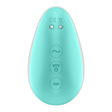 Вакуумный стимулятор с вибрацией, мятно-розовый Satisfyer Pixie Dust Mint/Pink