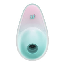Вакуумный стимулятор с вибрацией, мятно-розовый Satisfyer Pixie Dust Mint/Pink