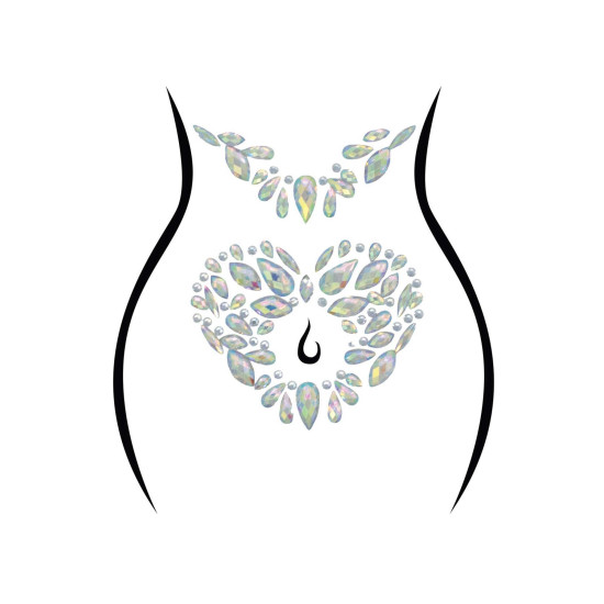 Стрази-прикраси для тіла (наклейки) Leg Avenue Novalie Body Jewels Sticker