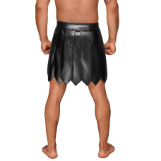 Чоловіча спідниця гладіатора з екошкіри Noir Handmade H053 Eco Leather Gladiator Skirt, L