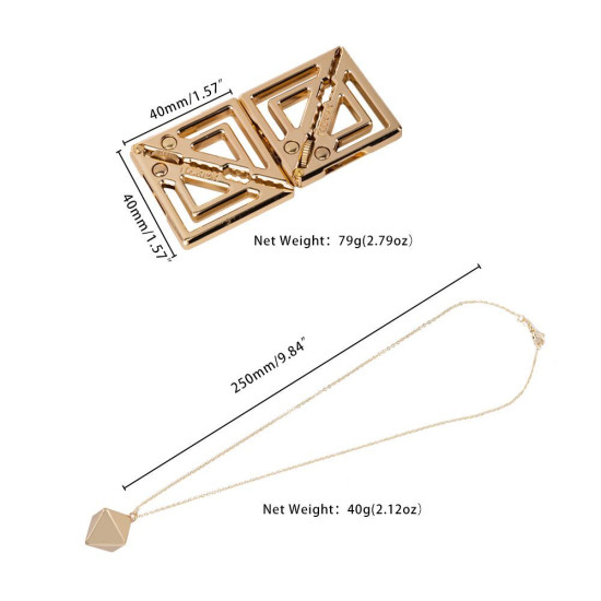 Регулируемые зажимы для сосков с тяжелой подвеской, золотистые Lockink Adjustable Nipple Clamps with Heavy Pendant Golden