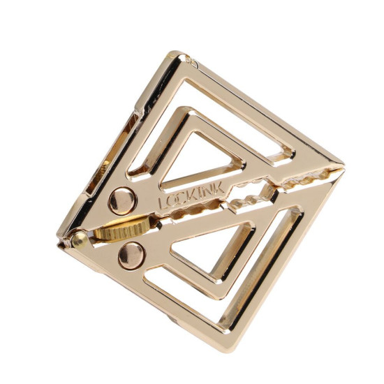 Регулируемые зажимы для сосков с тяжелой подвеской, золотистые Lockink Adjustable Nipple Clamps with Heavy Pendant Golden