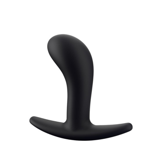 Анальна пробка з тонким обмежувачем, діаметр 2,8 см, чорна Fun Factory Bootie Black, S